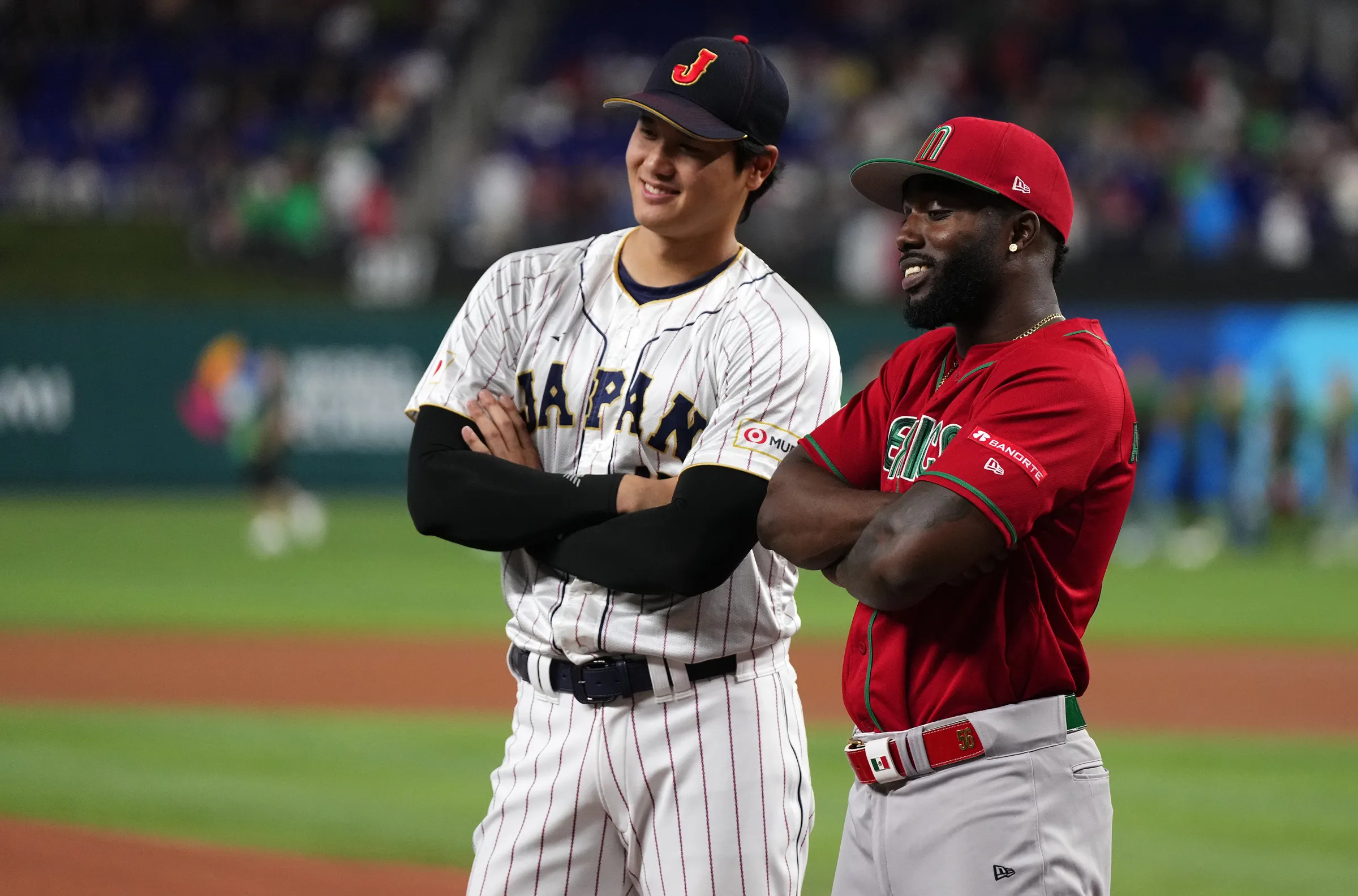 Shohei Ohtani and Randy Arozarena