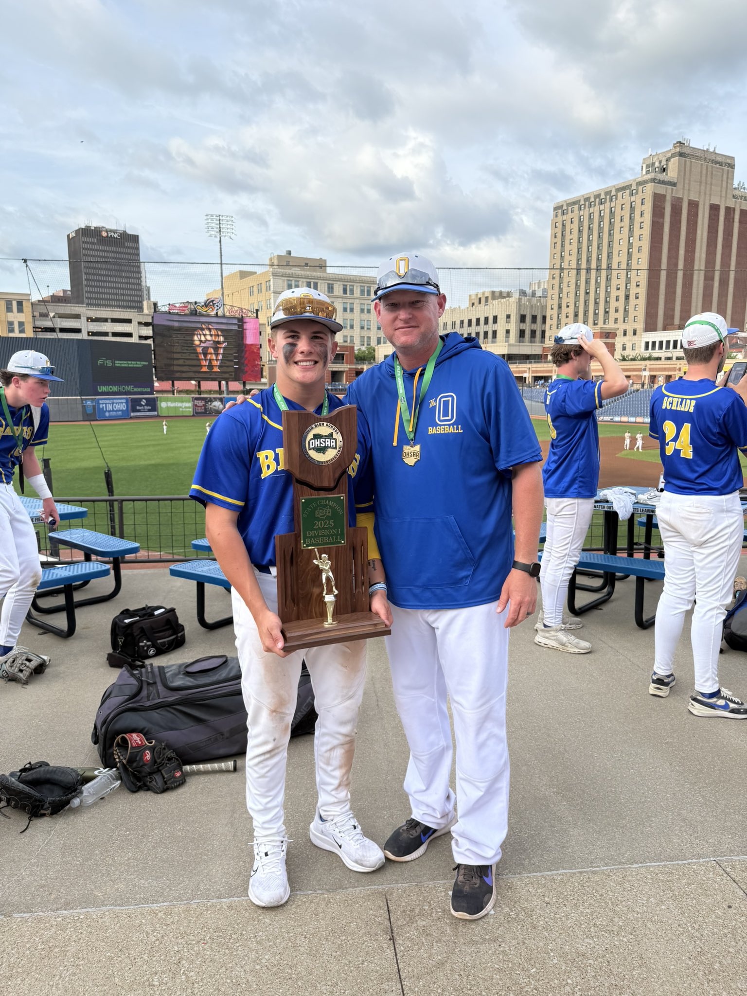 Rocco Bucci and Coach Lucas